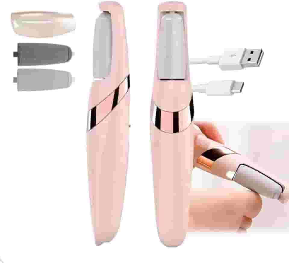 Lixador Elétrico Premium Para Pés Removedor de Calos Recarregável USB Portátil 2 Velocidades Spa Caseiro Pés Macios