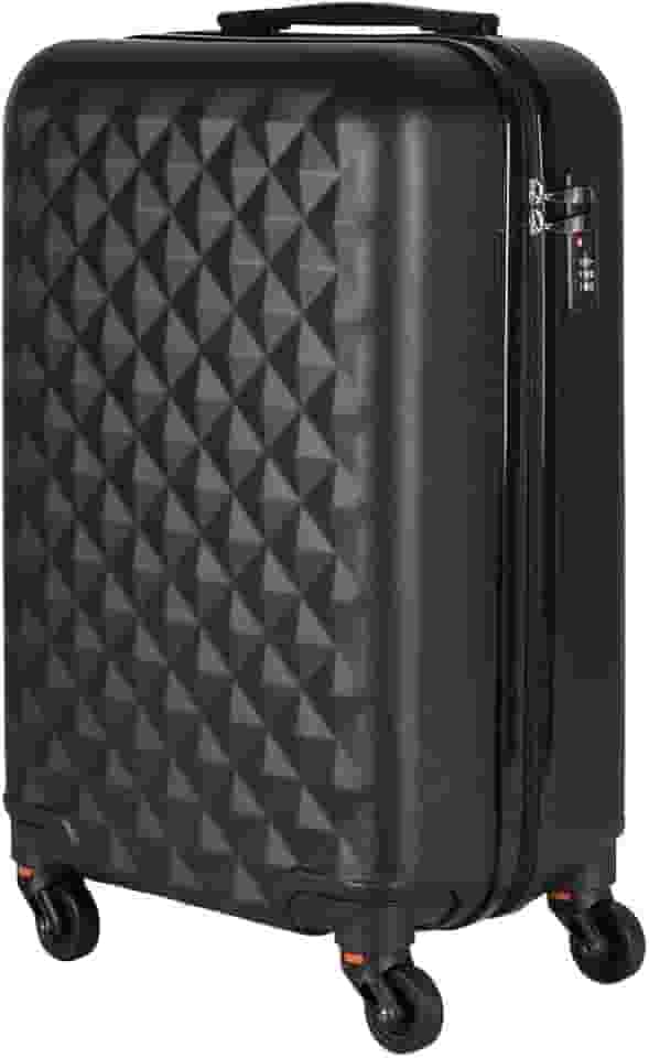 Mala de Bordo em ABS Com 4 Rodas 360 - Inglaterra (Preta)