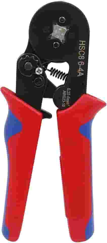 Alicate de Crimpar, Alicate de Crimpagem Ferramentas de Crimpagem Autoajustáveis Para 0,25-10 Mm², Terminais Quadrados Para Cabos Elétricos