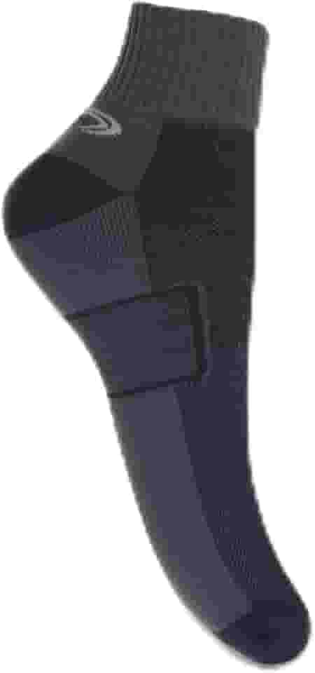 Meia de Compressão Esportiva com Ventilação Treino CrossFit Bike Pés Secos e Sem Odor Anti Bolha Conforto e Performance Masculina Tam 39 a 43