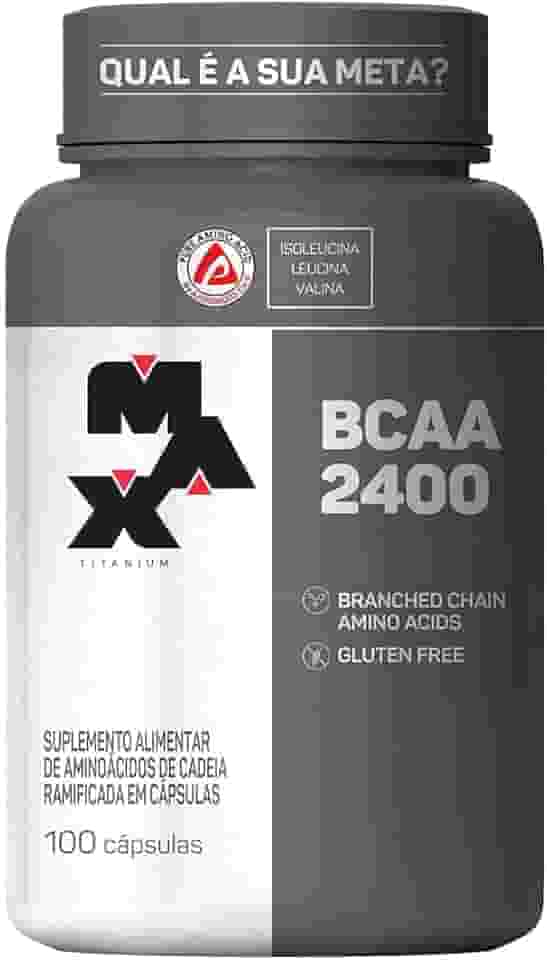 BCAA 2400-100 Cápsulas - Max Titanium, Max Titanium