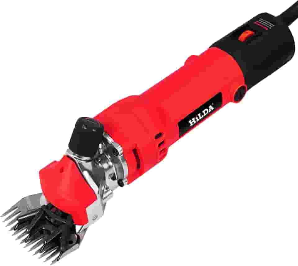 LOUJIN 680 W 220 V 6 velocidades elétrica máquina de tosquia de ovelha cabra ferramenta aparador de lã máquina de corte tesoura com caixa