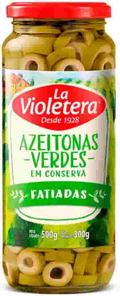 Azeitonas Verdes Em Conserva Fatiadas La Violetera 320g