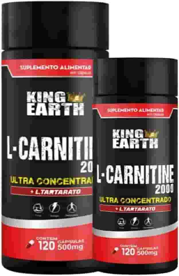 L -Carnitine + L- Tartarato 120 cápsulas de 500 mg