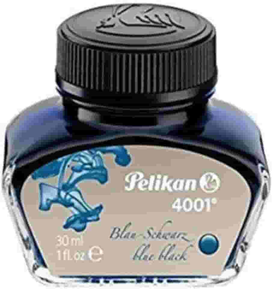 Pelikan Tinta Para Caneta Tinteiro 4001 Preto 30Ml, Preto
