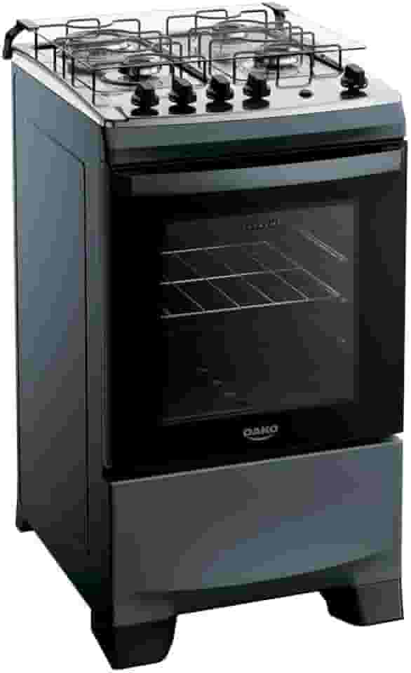 Fogão Supreme Inox 4Q Titanium