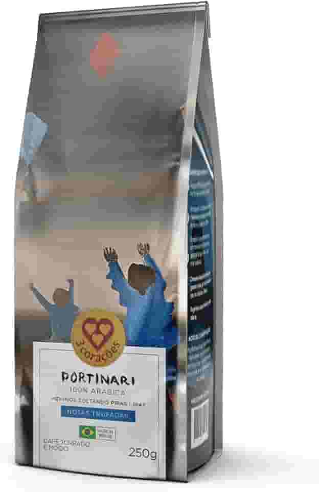 3 Corações Café Torrado e Moído Gourmet Portinari, Notas Trufadas, 250G