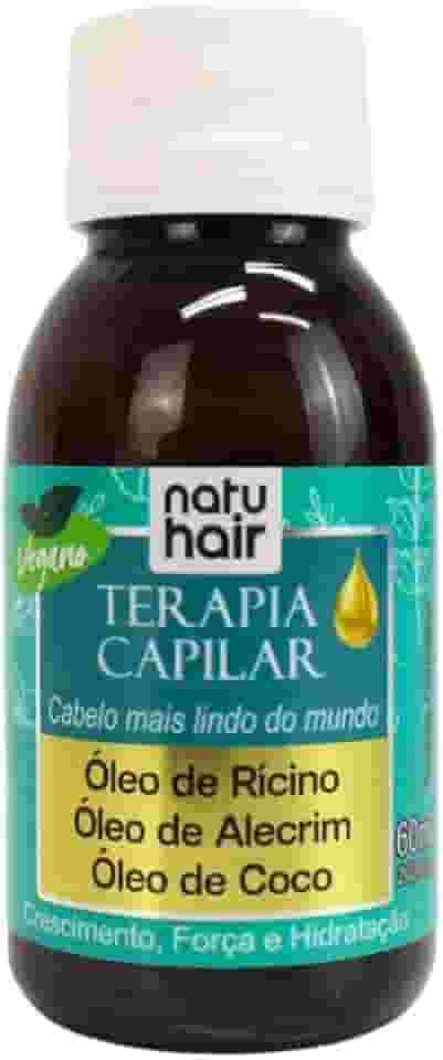 Natu Hair - Oleo Cap Natu Hair 60Ml Terapia Capilar Ricino/Alecrim/Coco