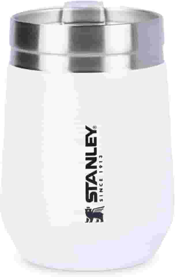 Stanley - Copo Térmico Everyday, 296ml, para Bebidas Quentes e Frias com Tampa, Aço Inoxidável, Polar