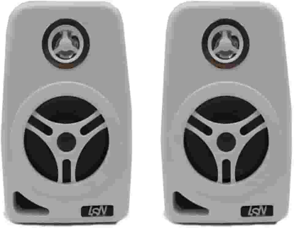 PAR DE CAIXAS PARA SONORIZAÇÃO DE AMBIENTE LS70-CX 4' 70 W BRANCA - 2LS070CXB