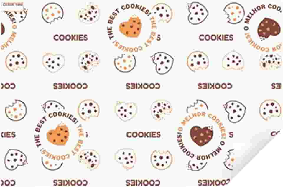 Papel Manteiga COOKIES 20x10cm 200 UNIDADES