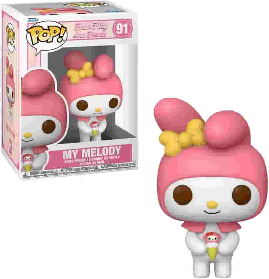 Candide, Funko POP! My Melody com Sorvete, Hello Kitty, Sanrio - 10 cm