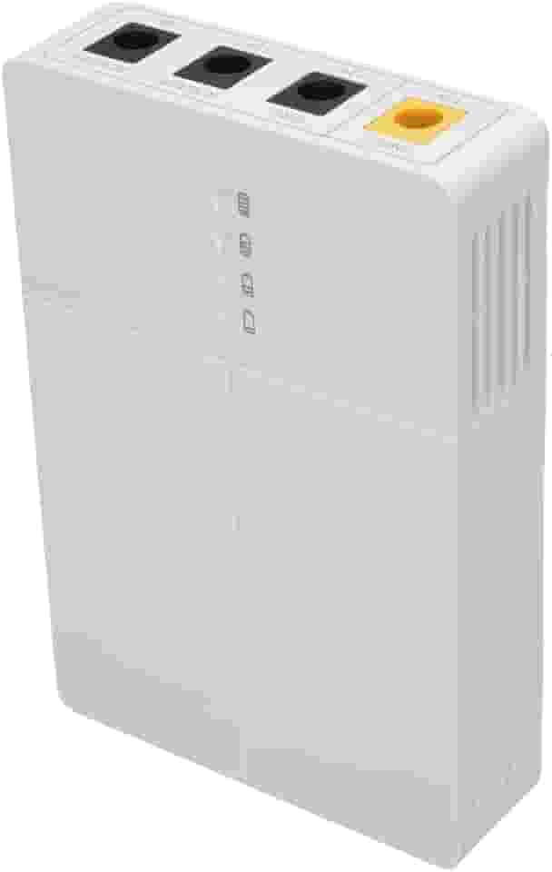 Mini UPS DC 6000mAh Backup de Bateria, Fonte de Alimentação Ininterrupta para Modem do Roteador, Backup de Câmera de Alta Capacidade de Fonte de Alimentação Ininterrupta para