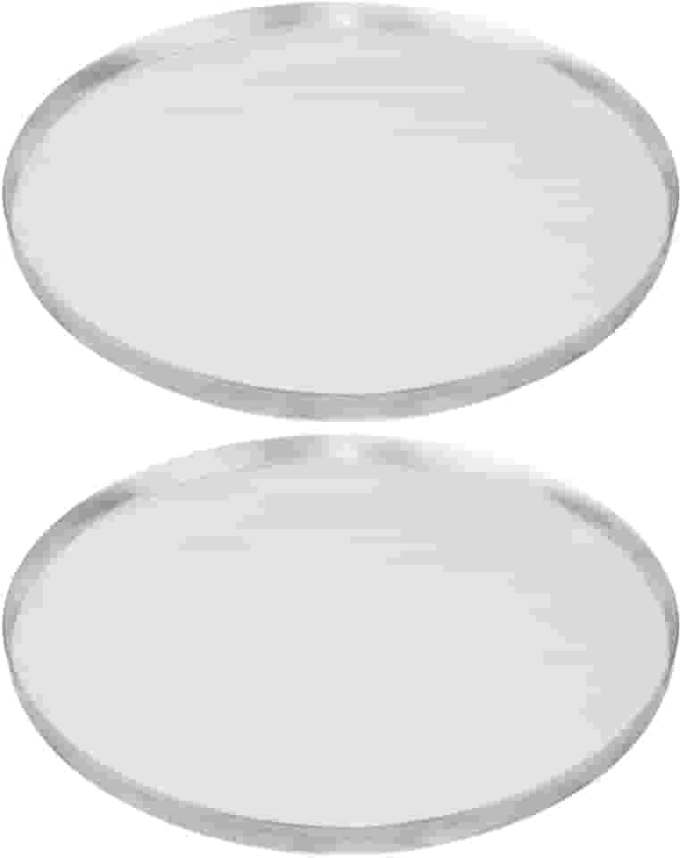 KIT COM 2 FORMAS ASSADEIRA DE PIZZA 35CM ALUMÍNIO