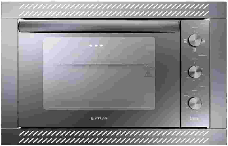 Forno de Embutir Elétrico Espelhado 44l com Grill e Timer Atlas U Top Style 127v