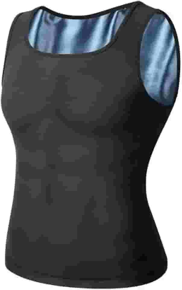 Camiseta Masculino Efeito Sauna Térmica Regata Perder Peso Calorias Emagrecer Compressão Exercício Modeladora Barriga Academia Treinamento Cinta Suor Tamanhos Reduz Medidas JCanova Store