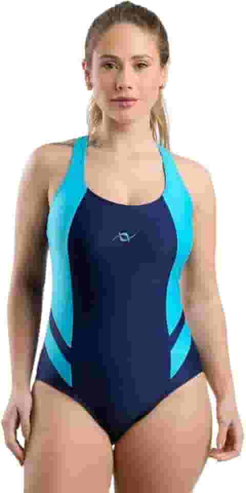 Maiô De Natação Hidroginástica Esportivo Nadador Feminino Piscina Praia