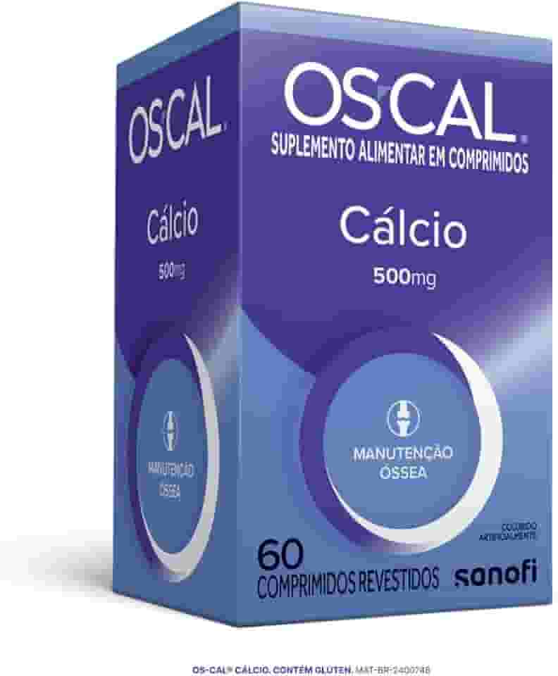 Os-Cal - Cálcio 500mg, 60 comprimidos revestidos