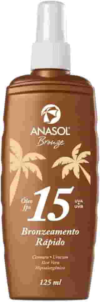 Óleo Bronzeador Spray FPS 15 125ml - Anasol