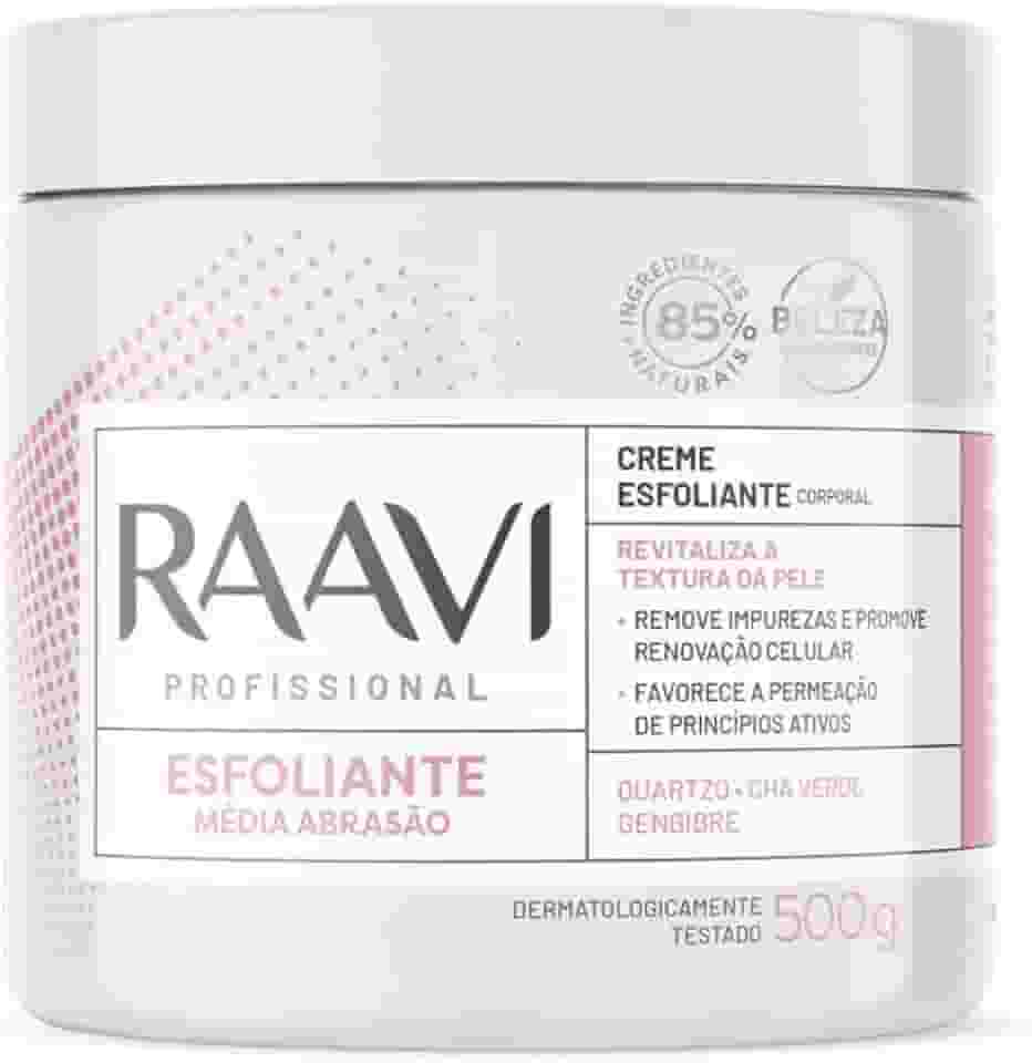 Raavi Crème Esfoliante Media Abrasao 500G Rosa