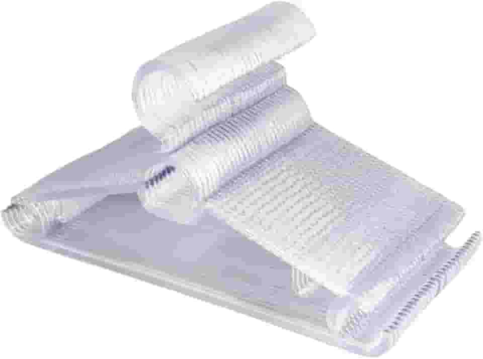 Cabides De Acrilico Transparente Antiderrapantes Multiuso Com 50 Unidades Antideslizante Reforçado |Feito de Material Virgem de Acrílico| Cabides para Calças, Camisas, Camisetas, Ternos