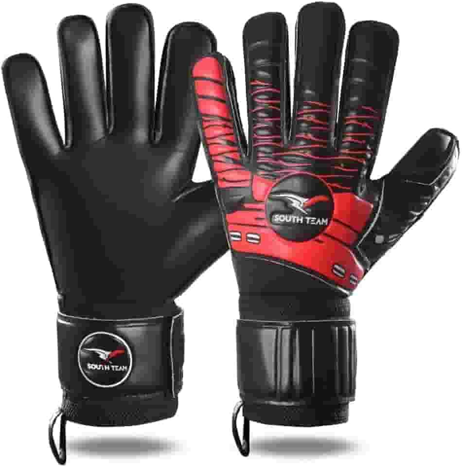 Luva Goleiro Profissional Com Talas Proteção Resistente Grip