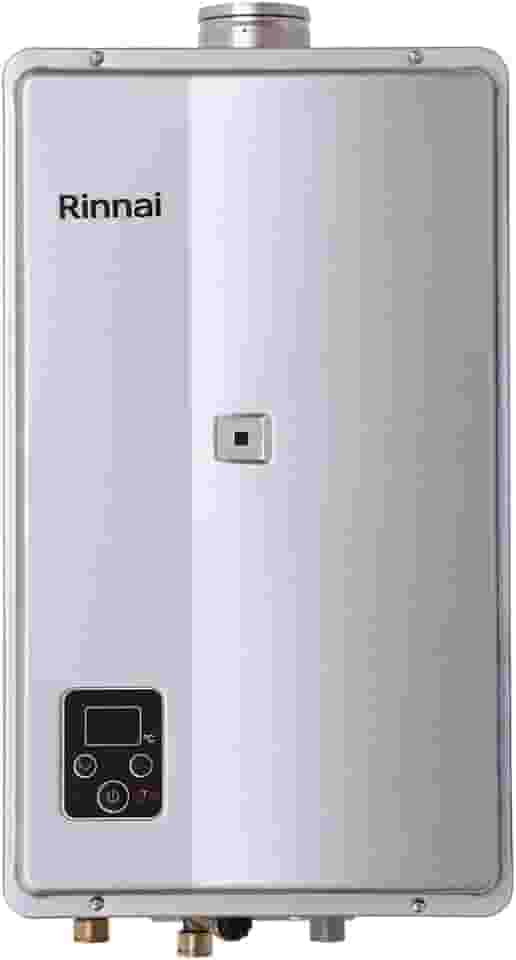 Rinnai E33-32,5 litros GLP Prata - Aquecedor de Água a Gás Digital REU-E331 FEH