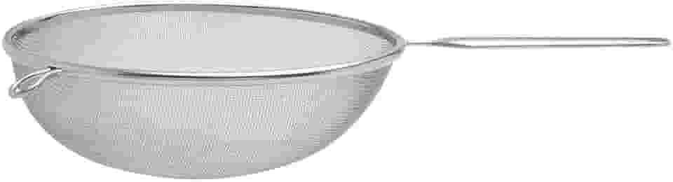 Mimo Style, Peneira em Aço Inox com Suporte para Acomodação em Panelas e Travessas — 21 cm