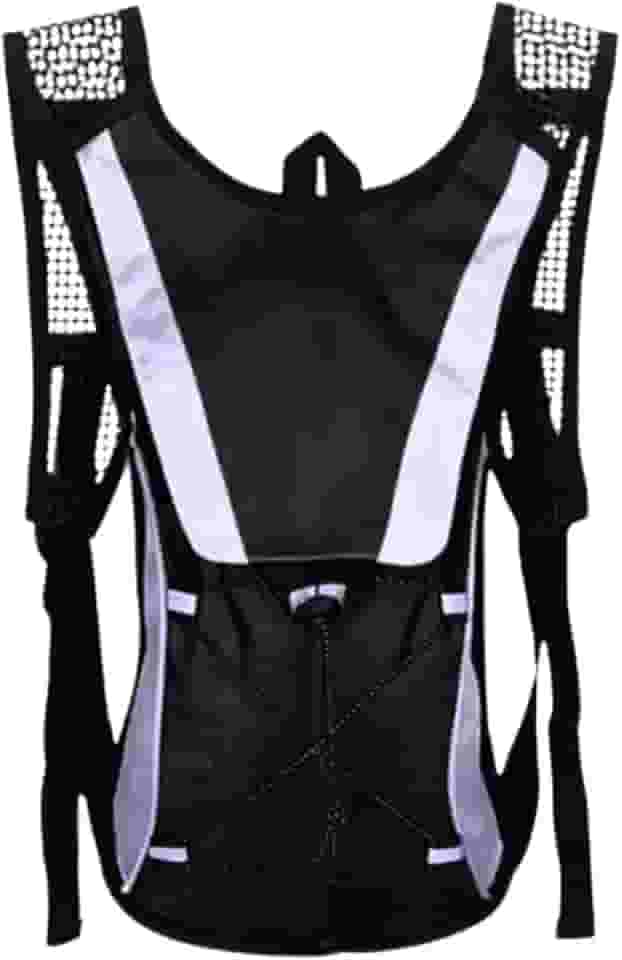 Mochila de Hidratação Esportiva 2 Litros com Refil Bolsa d'Água Impermeável para Corrida Ciclismo Trilha Caminhada Bike Leve Compacta com Tubo de Sucção e Compartimento para Acessórios