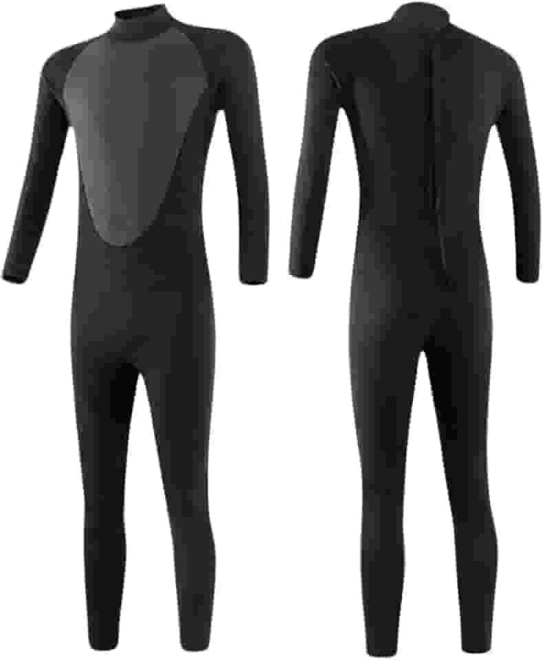 Roupa Borracha Neoprene Long John 3mm Unissex Surf Mergulho Natação