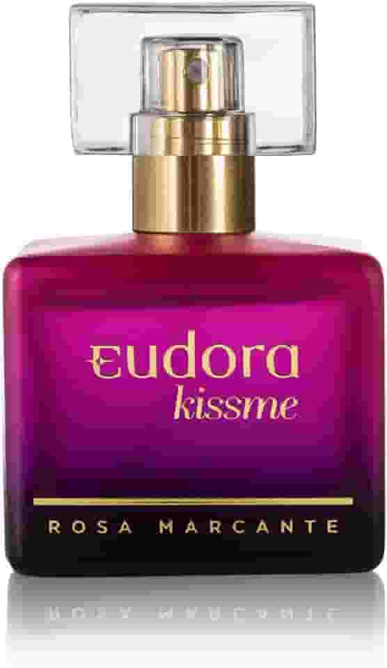 Eudora Colônia Desodorante Kiss Me Rosa Marcante 50ml