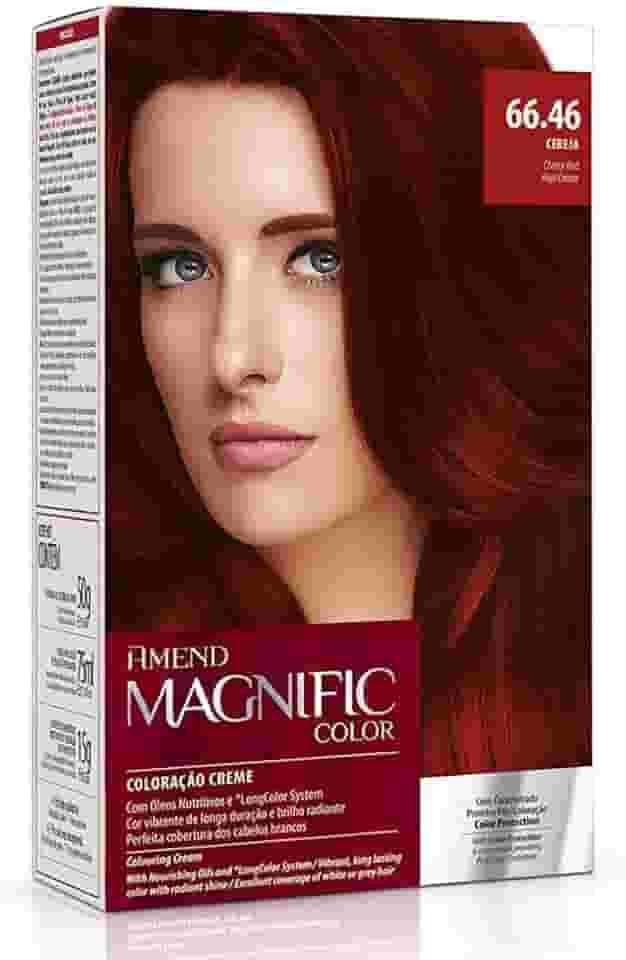 Amend Coloração Em Creme Magnific Color 66.46 Cereja