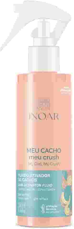 Inoar, Ativador de Cachos Meu Cacho Meu Crush – Definição, Hidratação e Brilho com Colágeno Vegetal e Vitamina E - 200ml