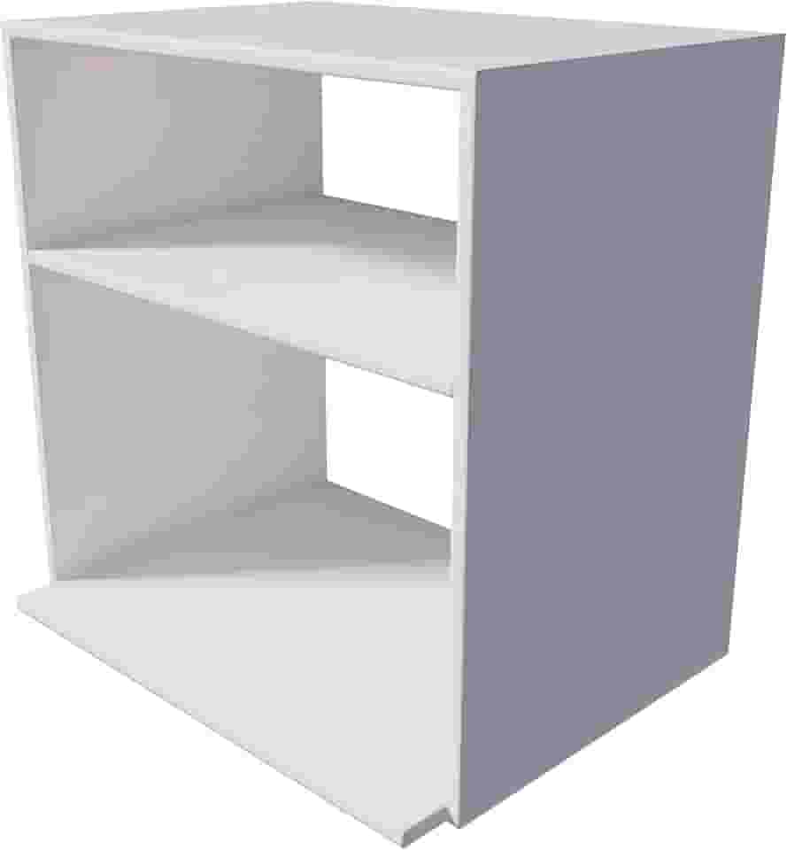 Suporte Duplo Aéreo Para Micro-ondas Suspenso Cor Branco