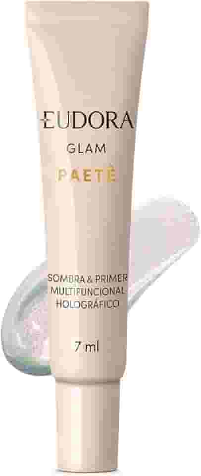 Eudora Sombra & Primer Holográfico Glam Paetê 7ml