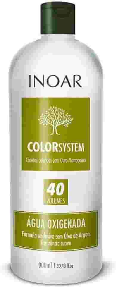 INOAR Água Oxigenada - 900ml 40 Volumes, para todos os tipos de cabelo