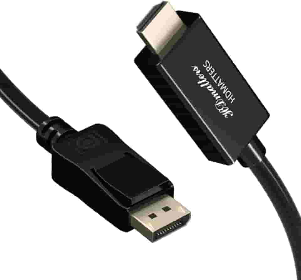 Cabo Displayport Para Hdmi 2m Blindado Cabo Dp Hdmi 2 Metros