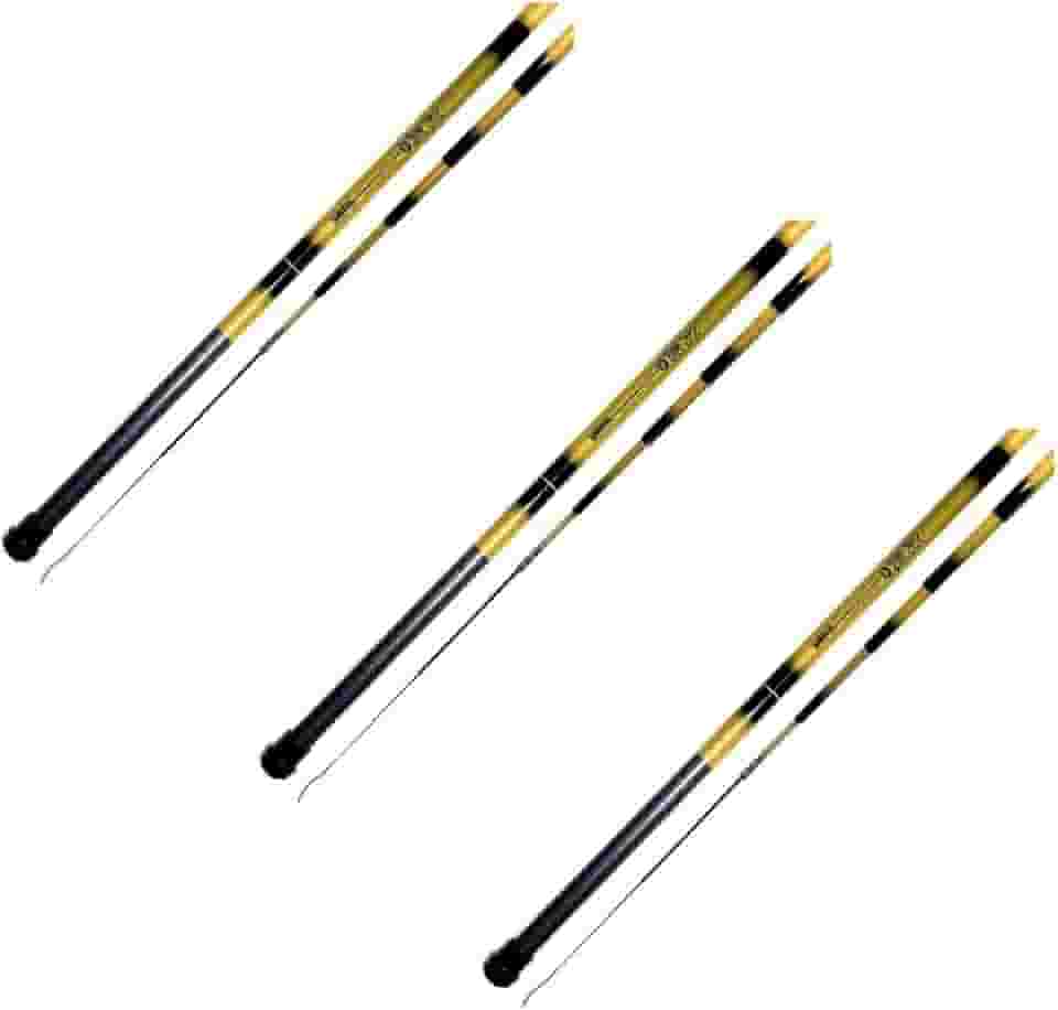 Kit 3 Varas Pesca Telescopica Bamboo 2105 2,10m Marine Sports