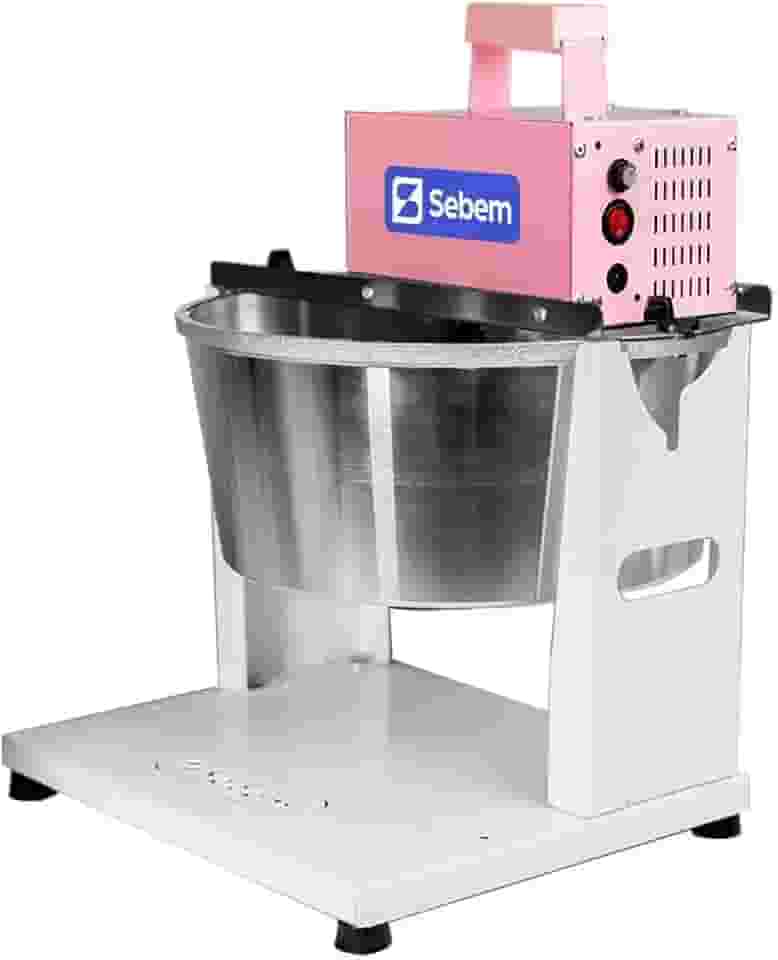 Máquina de Mexer Doces Panela Misturador Misturela Rosa 10 Litros Aluminio Fundido Profissional para Cozinha com Base Bivolt Sebem