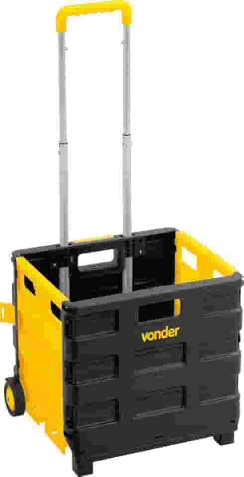 Vonder, Caixa Plástica Desmontável Com Rodas.