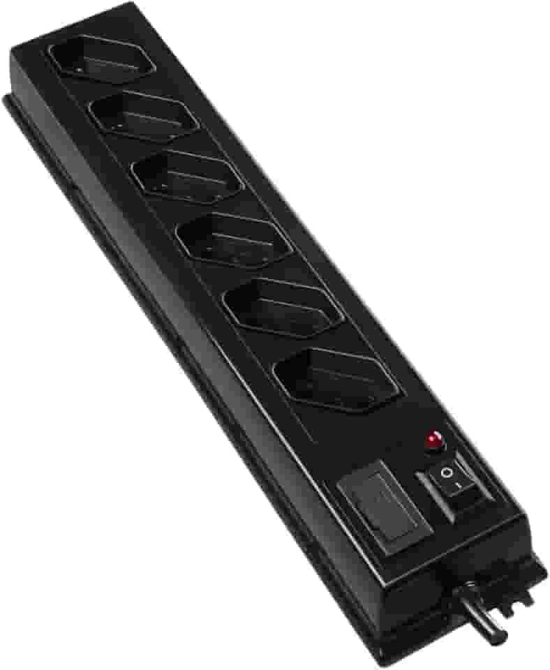 Filtro de linha para pc gamer Notebook som | Involts (6 TOMADAS)