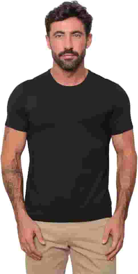 Camiseta Modal Premium Fitness Térmica Antiodor Básica Respirável PP ao XXGG - Qualidade Insider