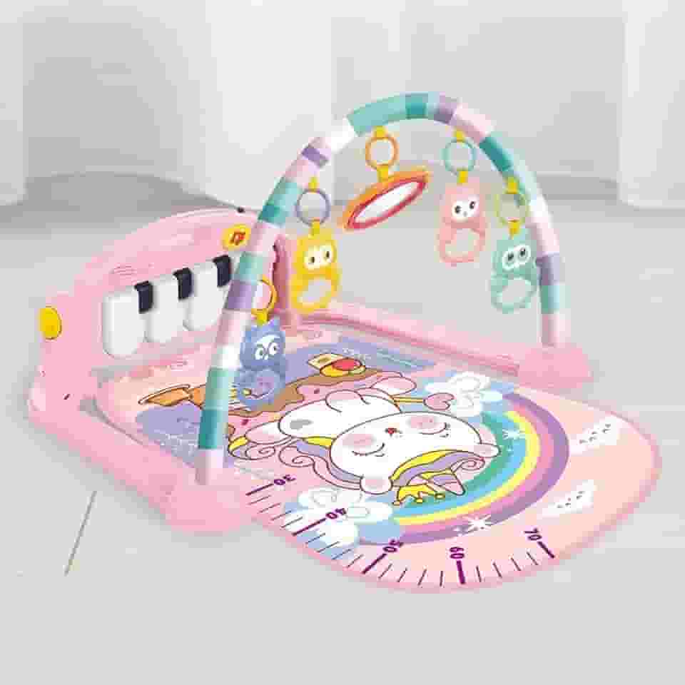 Tapete de Atividade Musical Piano Interativo Unicórnio Wakaii