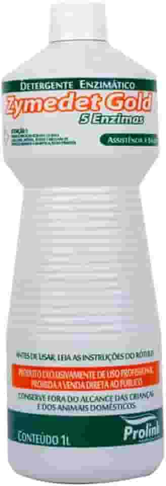 Zymedet Gold, Detergente Enzimático com 5 Enzimas, 1 Litro