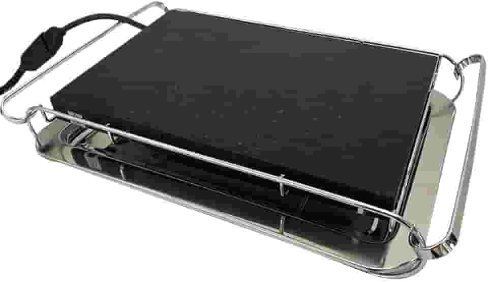 Grill Elétrico Grelha De Pedra Granito Ônix Chapa Elétrica Stone Grill 220 Volts