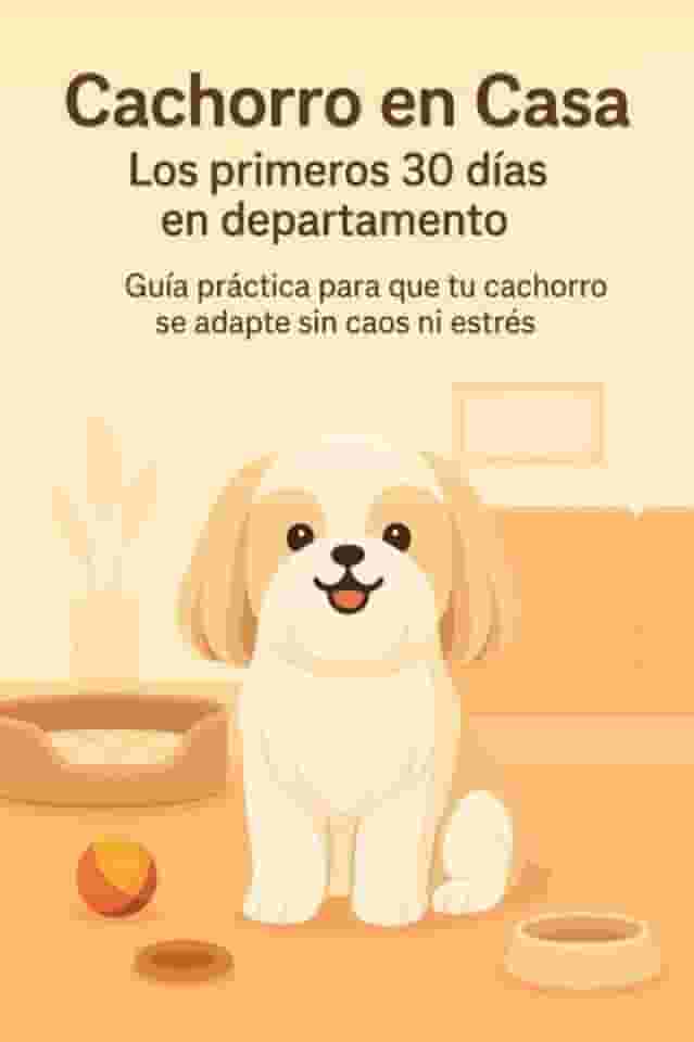 Cachorro en Casa: Los primeros 30 días en departamento: Guía práctica para la adaptación, rutina, baño y buenos modales de tu cachorro en un espacio pequeño (Spanish Edition)