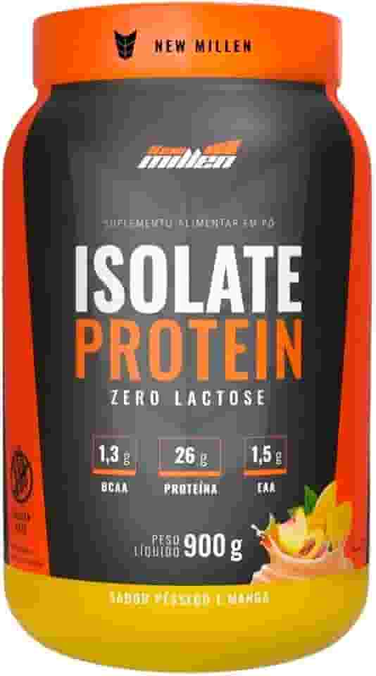 Isolate Protein Zero Lactose 900g Sabor Pêssego com Manga - New Millen