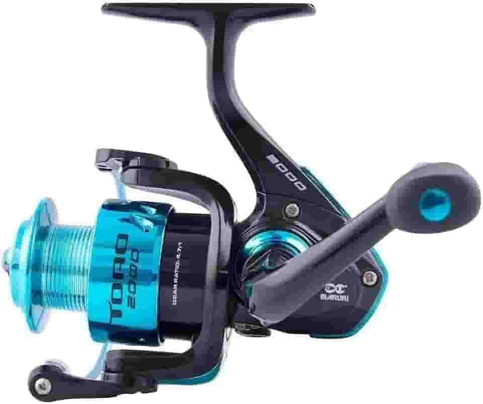 MOLINETE DE PESCA MARURI TORO 2000-3 ROLAMENTOS - PESCA LEVE - DRAG: 4KG