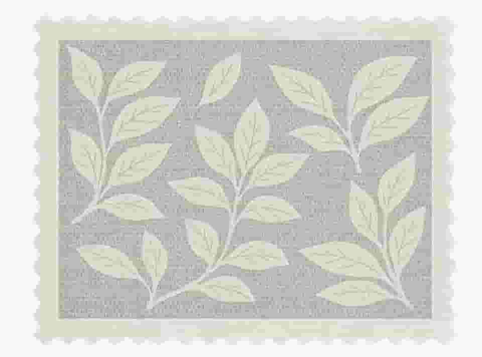Capa Decorativa para Fogão 4 Bocas, Renda Floral Branca, 55x53cm
