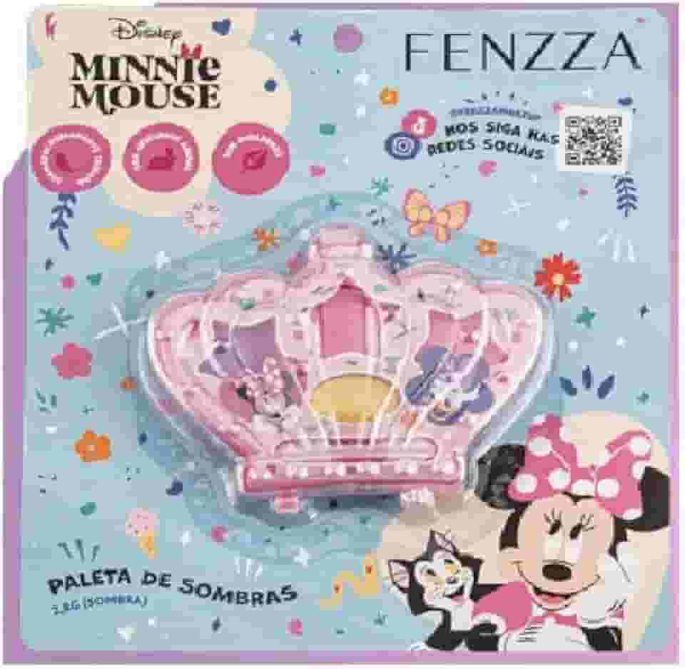 Kit Maquiagem Infantil Disney Minnie Fenzza - Presente Teen - Estojo DIS004 - Maquiagem Para Iniciantes, Custo-Benefício